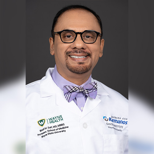 Karmanos Welcomes Wasif Saif, M.D., to Lead Phase I Clinical Trials